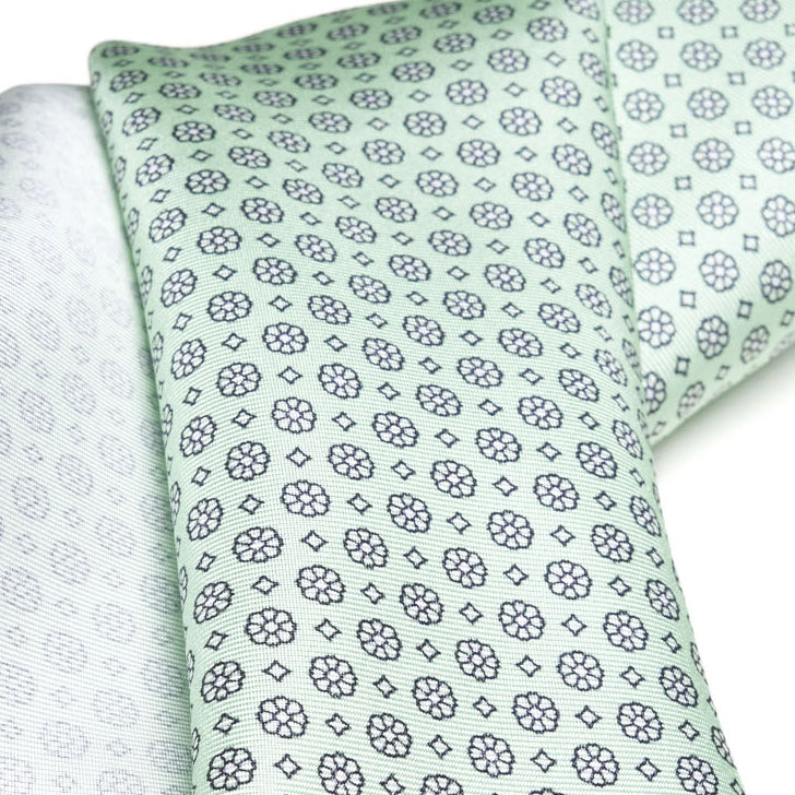Cravatta-F.Marino-Twill-Medaglione-Verde-Francesco Marino Napoli