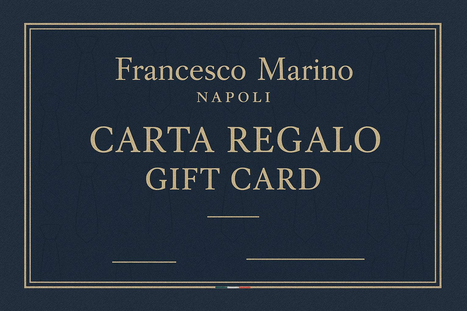 Gift Card - Francesco Marino Napoli