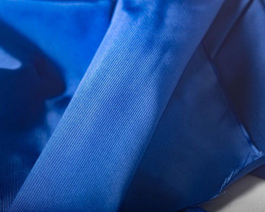 Cravatta F.Marino Seta Ottoman Gros-grain Blu chiaro - Francesco Marino Napoli