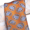 Cravatta-F.Marino-Twill-Medaglione-Arancio-Francesco Marino Napoli