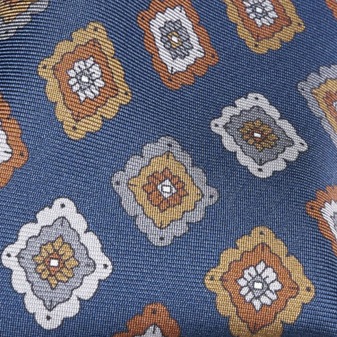 Cravatta-F.Marino-Twill-Losanga-Blu-Francesco Marino Napol