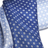 Cravatta-F.Marino-Twill-Fiorellino-Blu-Francesco Marino Napoli