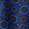 Carica l&#39;immagine nel visualizzatore Galleria, Cravatta Lana electric blue medallion